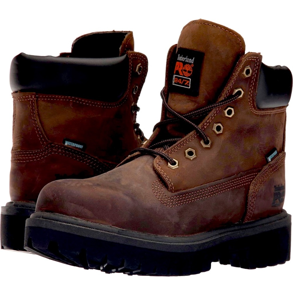 Brand New Timberland PRO Direct Attach 6” Steel Toe Workboots SZ 13 NIB MSRP$154